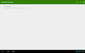 5 Schermata CmpTable Generator