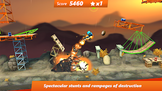 برنامه‌نما Bridge Constructor Stunts FREE عکس از صفحه