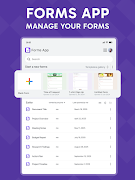 Forms App: Manage your Forms imagem de tela 7