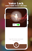 Voice Screen Lock: Voice Lock captura de pantalla 4