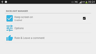 برنامهنما Backlight Manager عکس از صفحه