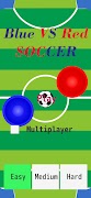 Blue Vs Red Soccers постер