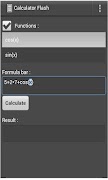 Calculator Flash تصوير الشاشة 1