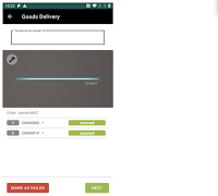 CERN Parcel Tracking تصوير الشاشة 2