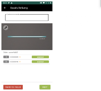 CERN Parcel Tracking imagem de tela 2