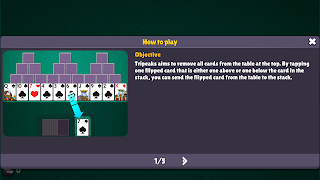 برنامه‌نما Solitaire: TriPeaks عکس از صفحه