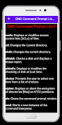 CMD Command List Guide Plakat