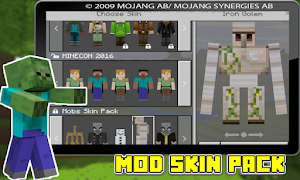 برنامه‌نما MOD Skin Pack عکس از صفحه