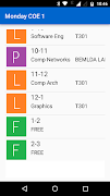 TU Time Table screenshot 1
