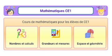 برنامهنما Maths CE1 عکس از صفحه