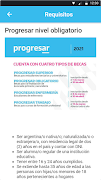 Becas Progresar captura de pantalla 2