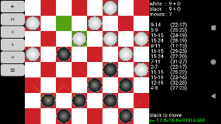 Checkers for Android تصوير الشاشة 6