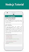Node.js Tutorial capture d'écran 4