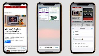 iOS 16 Browser for iphone app imagem de tela 3