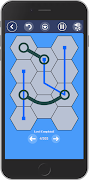 Connect Hexas - Hexa Puzzle Game screenshot 1