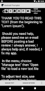 Prompter para Android imagem de tela 2