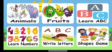 Kids Learning Games:  Fun Play स्क्रीनशॉट 1