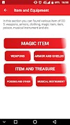 DnD 5e Database ภาพหน้าจอ 2