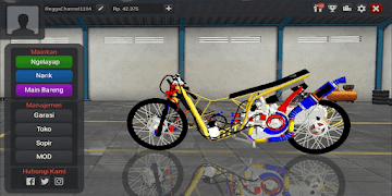 Bussid Motor Drag Simulator screenshot 2