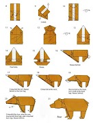 Tutorial de origami Poster