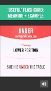 Prepositions Cards: Learn Engl captura de pantalla 2
