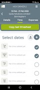 Trusted Contracts E-Timesheets imagem de tela 4