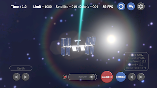 برنامه‌نما Space Debris Clicker عکس از صفحه