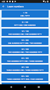 برنامه‌نما Learn numbers in english عکس از صفحه