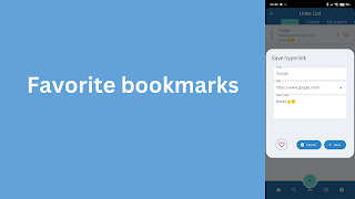 Quick Bookmark Manager تصوير الشاشة 5