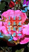 6 Schermata Rosa schermata di blocco.