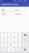 Temperature Converter :Celcius スクリーンショット 3
