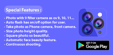 3 Schermata Camera for iPhone 12 : IOS 14 