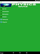 برنامه‌نما Physics Quiz عکس از صفحه