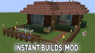Instant Building Mod Minecraft تصوير الشاشة 6