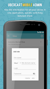 UberCart Mobile Admin الملصق