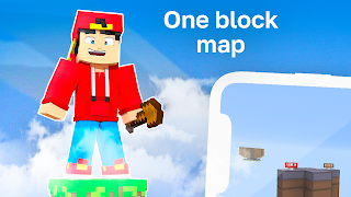 Map One Block for mcpe screenshot 1