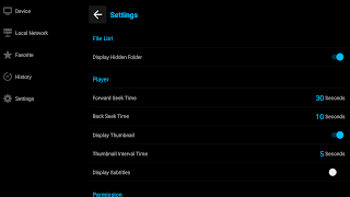 Video Player for Android TV imagem de tela 6