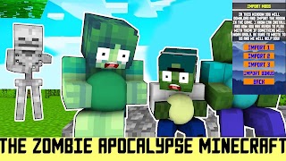 Zombie Apocalypse Minecraft PE captura de pantalla 7