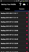 برنامه‌نما Backup Your Mobile عکس از صفحه