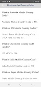 Sim Network Codes Guide 스크린샷 1