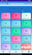 Multiplication Tables 스크린샷 7