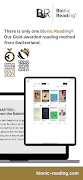 Bionic Reading® ảnh chụp màn hình 2