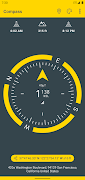 برنامهنما Compass & Altimeter عکس از صفحه