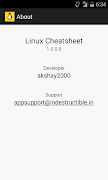 Linux Cheatsheet تصوير الشاشة 2