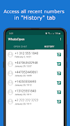 WhatsOpen chat without saving screenshot 2