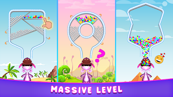 Pull Pin Puzzle: Ball Rescue Poster
