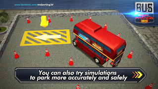 Bus Real Parking 3D screenshot 1