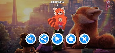 Turning Red playtime game स्क्रीनशॉट 1