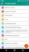 7th Science NCERT Notes poster