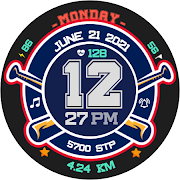 Baseball Watchface স্ক্রিনশট 4